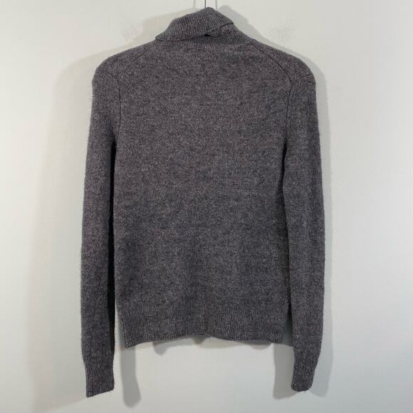 Marc by Marc Jacocbs Charcoal Grey Turtleneck Merino Wool Blend Sweater Size S - Picture 8 of 8